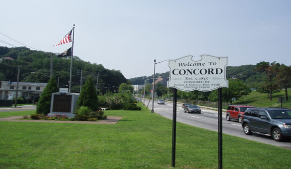 Concord City Sign